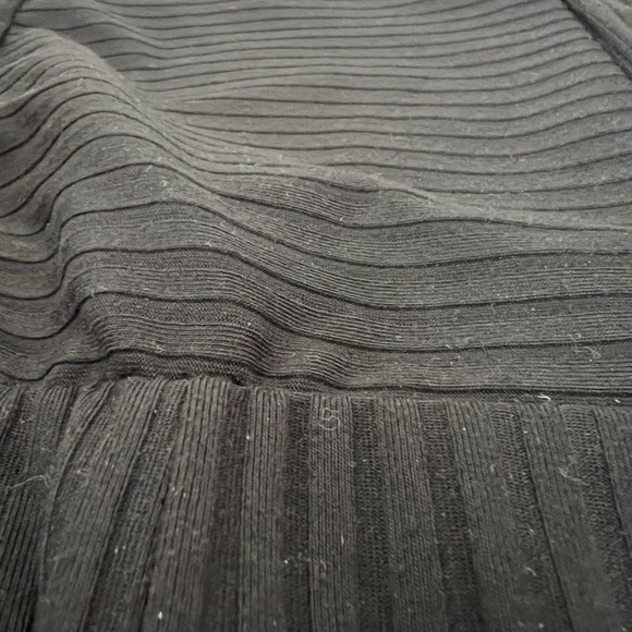 Wild Fable‎ Ribbed Sleeveless Jumpsuit with Square Neck Size XXL Black Wide Leg - Picture 6 of 10